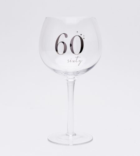 Gin Glass - 60th Birthday