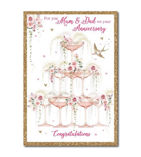 Mum & Dad Anniversary Card