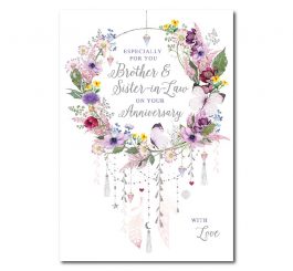 Brother & Sister In Law Anniversary Card