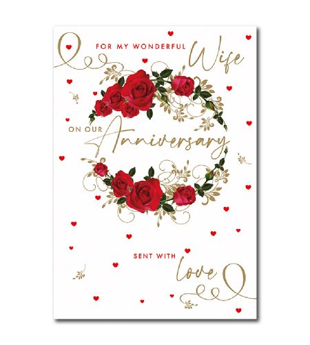 Wife Anniversary Card