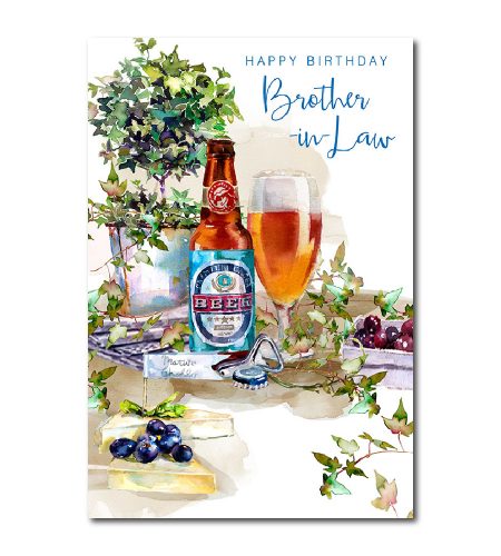 Brother In Law Birthday Card