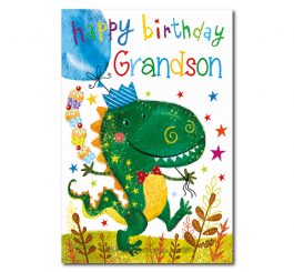 Grandson Birthday Card