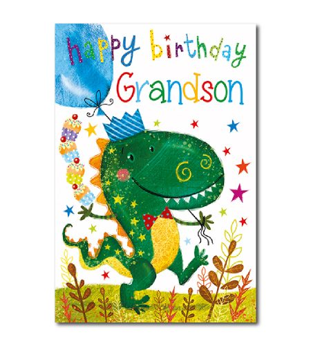 Grandson Birthday Card