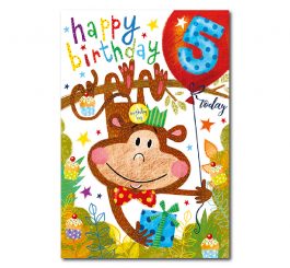 5th Birthday Card