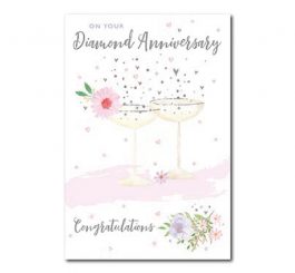 Diamond 60th Anniversary Card