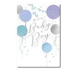 Baby Boy Birth Card