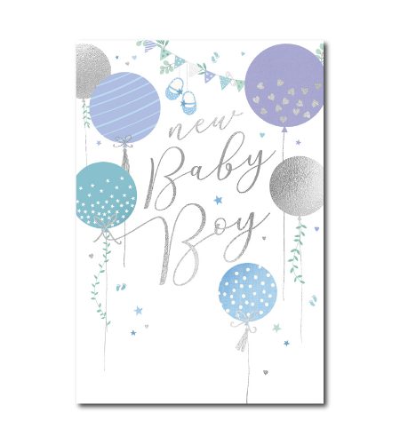 Baby Boy Birth Card