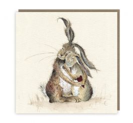 Hares Blank Card