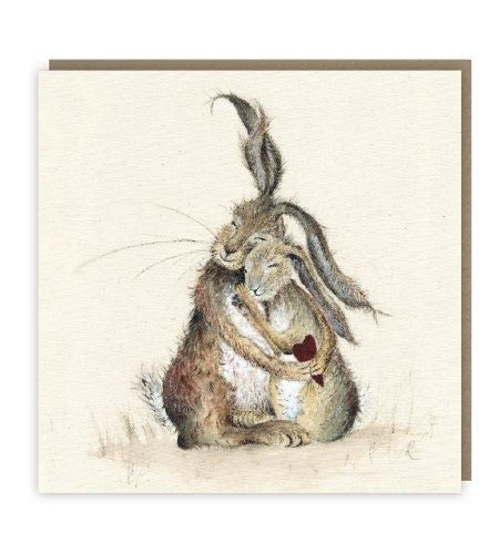 Hares Blank Card