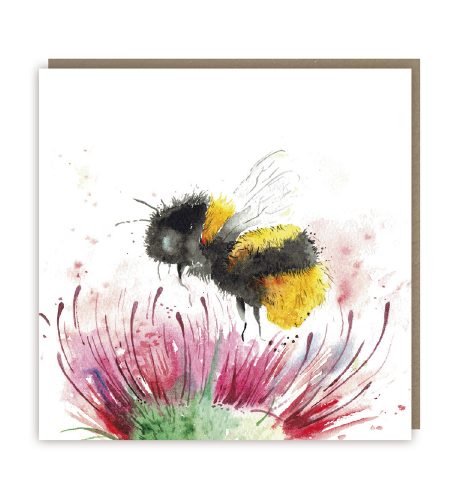 Thistle & Bee Blank Card