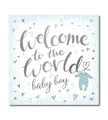 Baby Boy Birth Card
