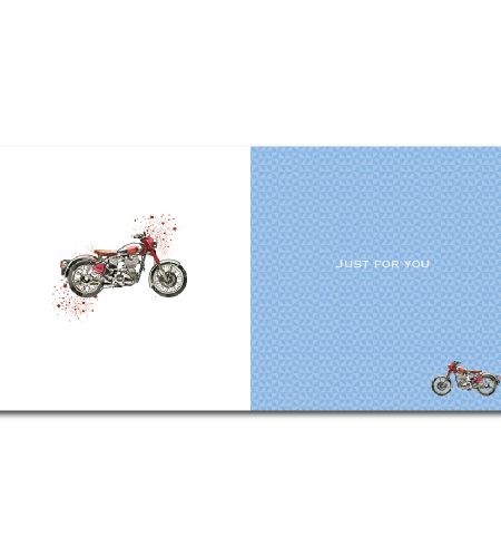 Motorbike Birthday Card - Image 2