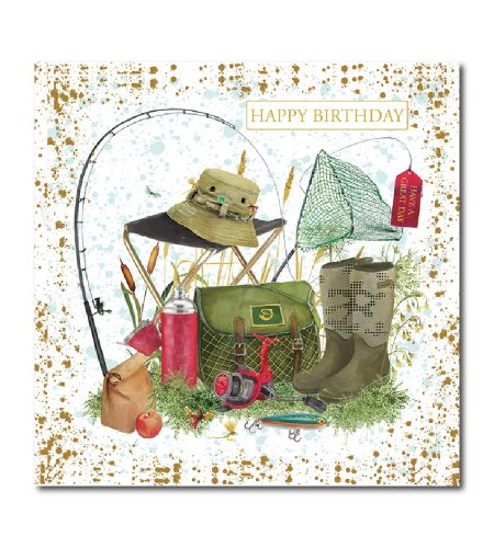 Fishing Birthday Card