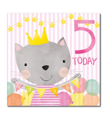 5th Birthday Card