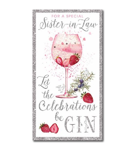 Sister In Law Birthday Card