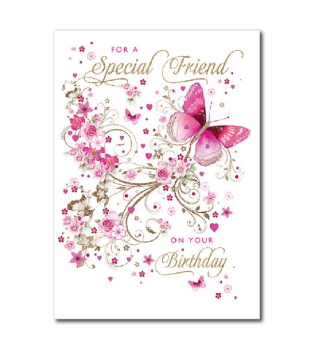 Special Friend Birthday Card