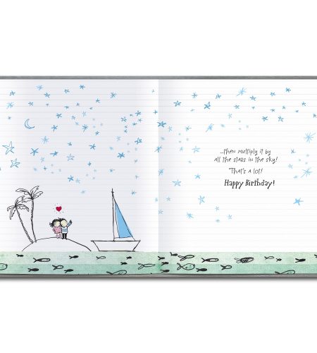 One I Love Birthday Card - Image 2