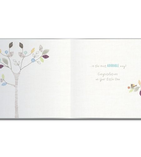 Baby Boy Birth Card - Image 2