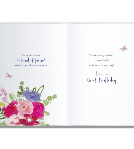 Lovely Friend Birthday Card - Image 2