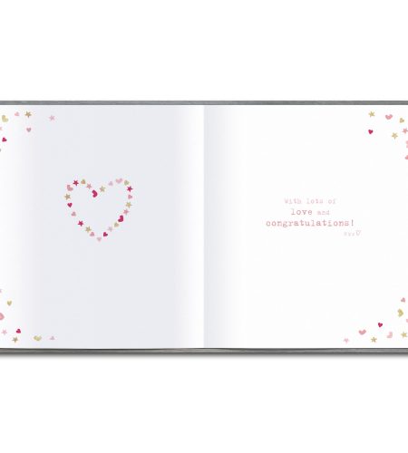 Baby Girl Birth Card - Image 2