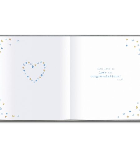 Baby Boy Birth Card - Image 2