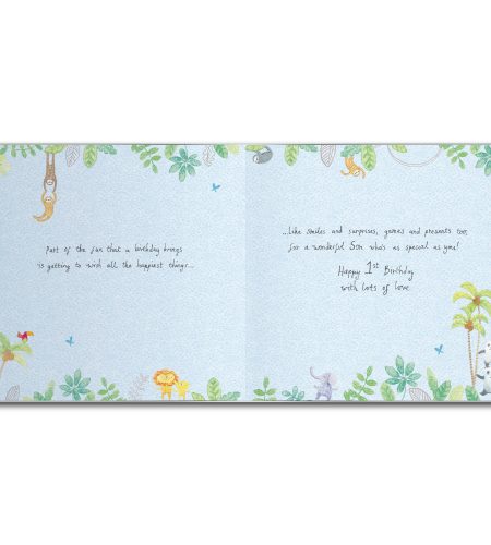 1st Birthday Son Card - Image 2