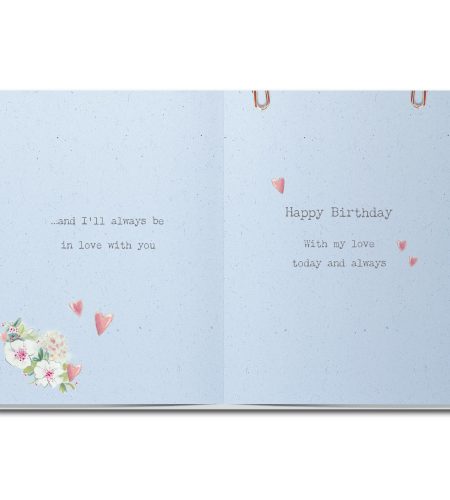 One I Love Birthday Card - Image 3