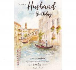 Husband Birthday Card