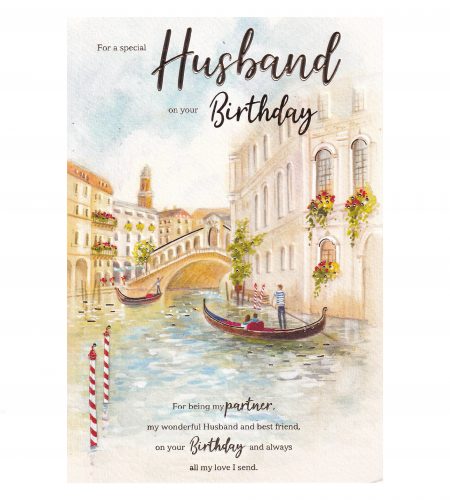 Husband Birthday Card