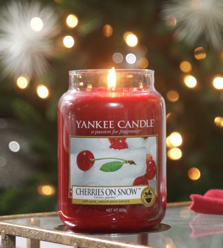 Yankee Candle Large Jar Cherries On Snow