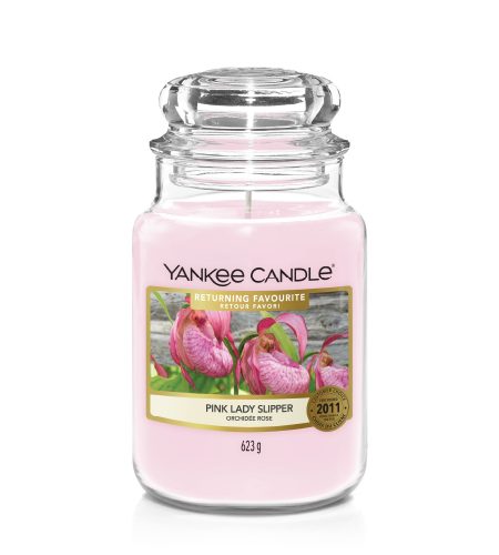 Yankee Candle Large Jar Pink Lady Slipper - Image 2