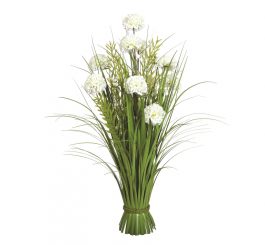 Hydrangea Faux Grass Bundle