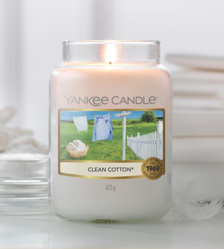Yankee Candle Large Jar Clean Cotton