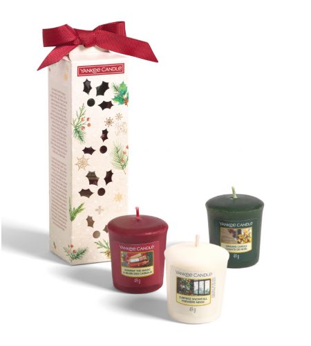 Yankee Candle 3 Votives Christmas Gift Set - Image 2